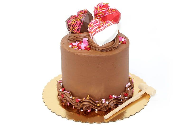 Valentine’s Chocolate Truffle Cake