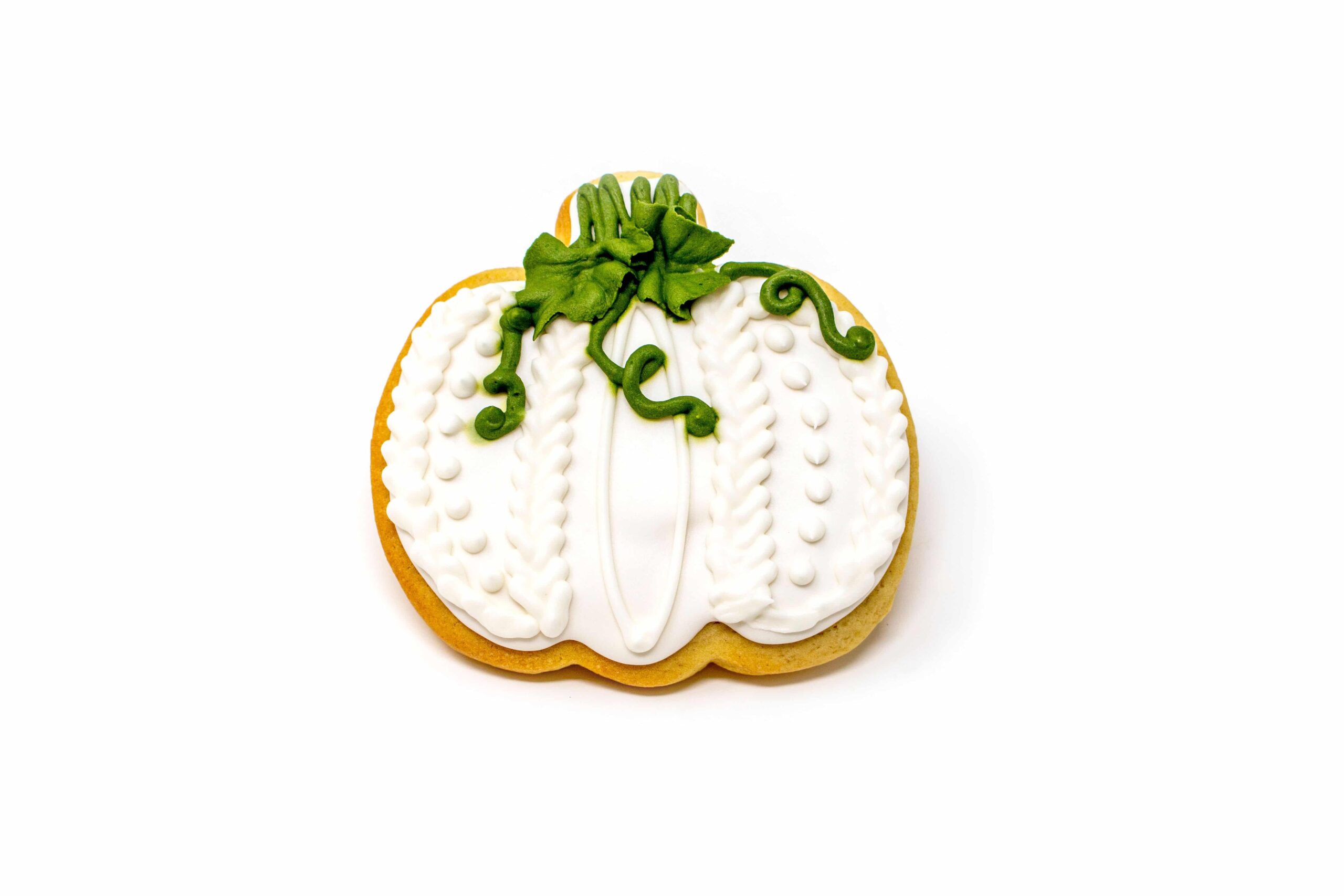 White Pumpkin Sugar Cookie