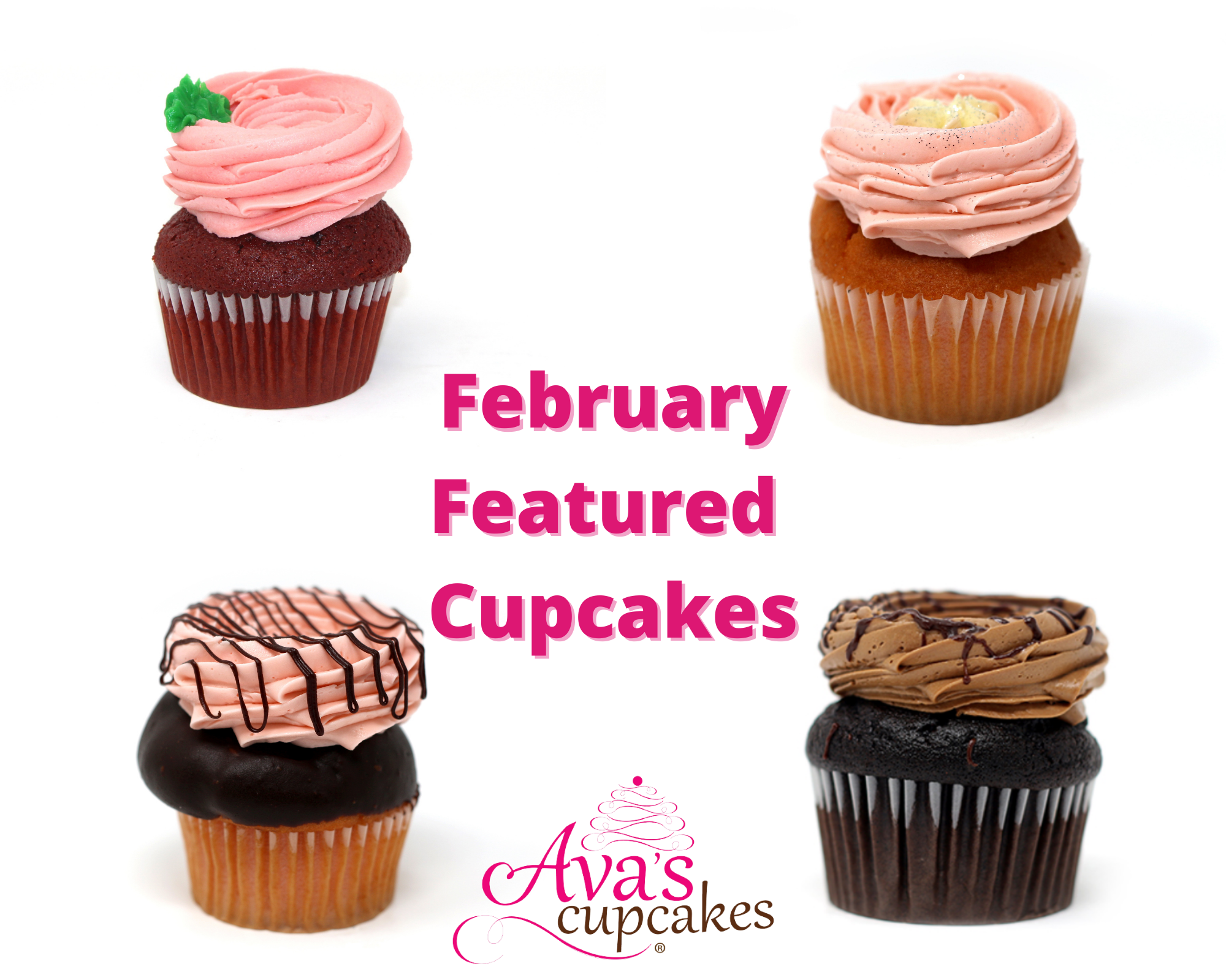 February Featured Cupcakes