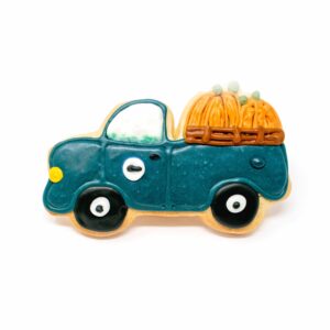 Pumpkin Truck Sugar Cookie