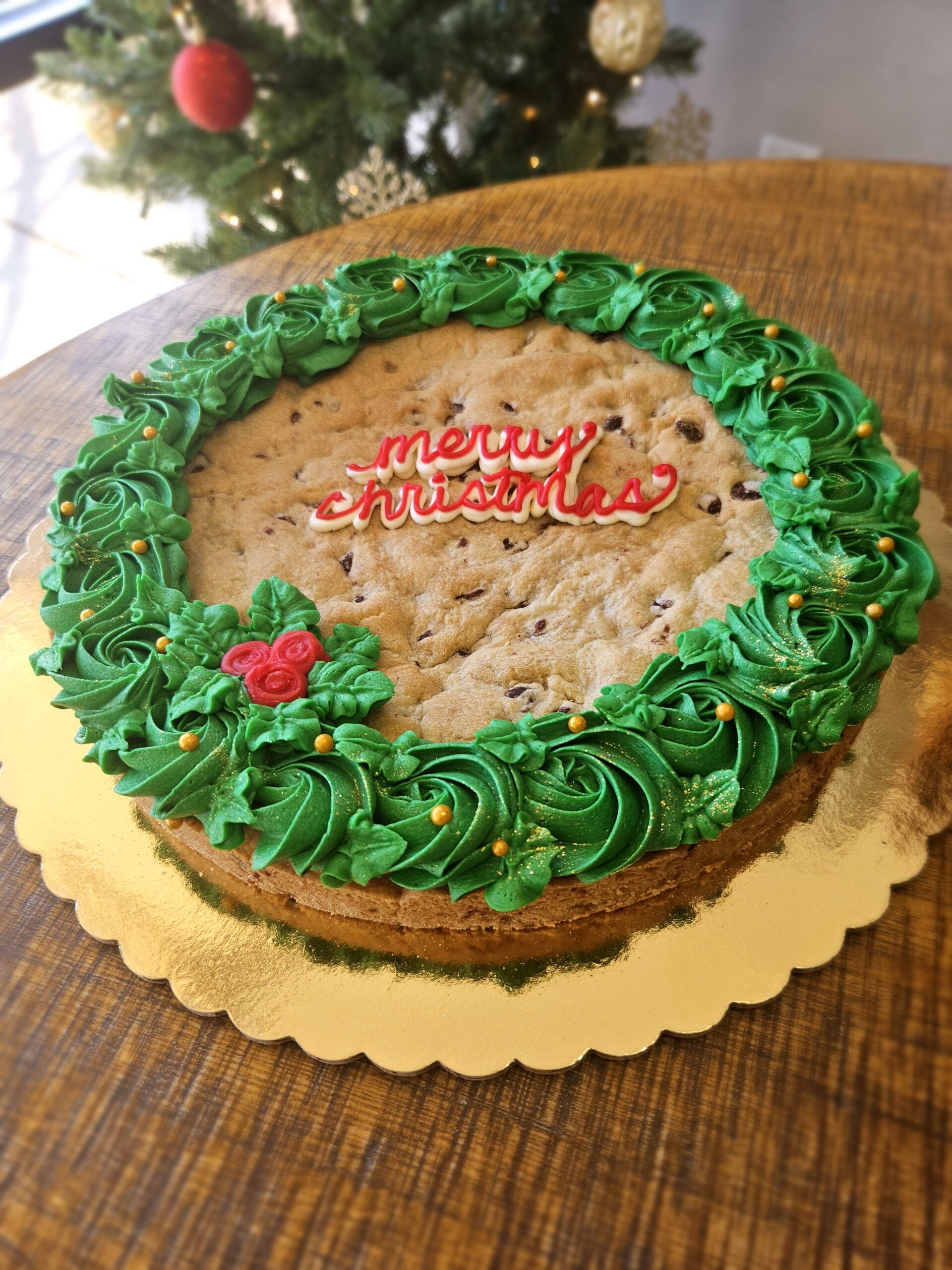 Christmas Cookie Cake