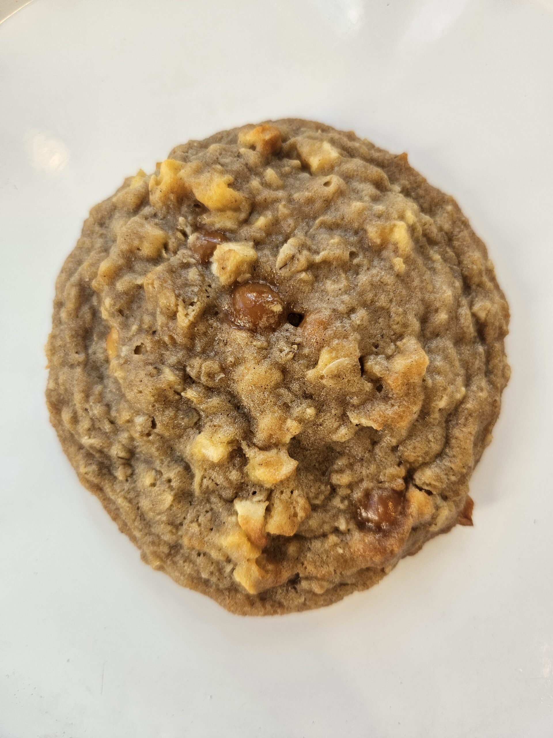 Caramel Apple Crisp Cookie