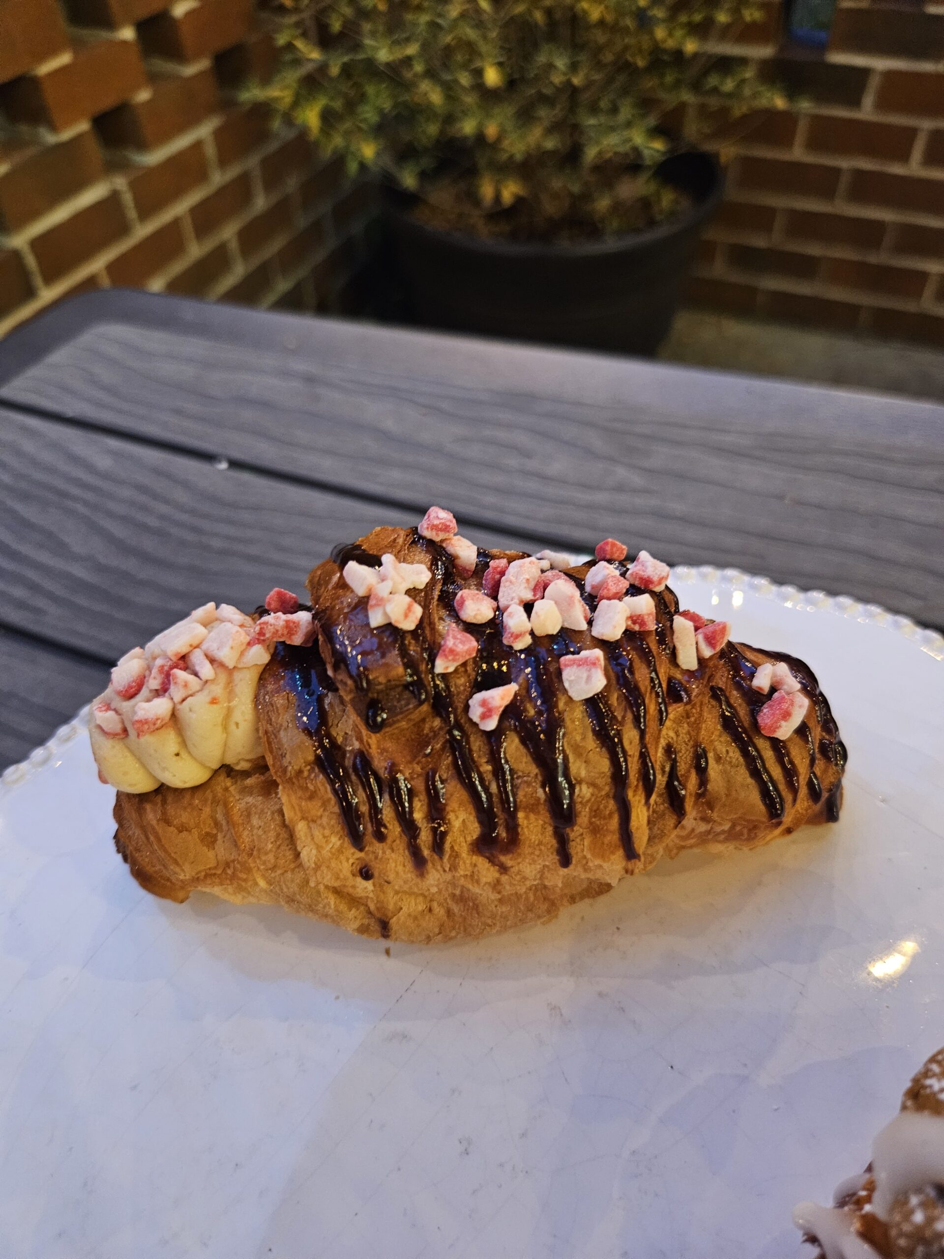 Peppermint Mocha Croissant