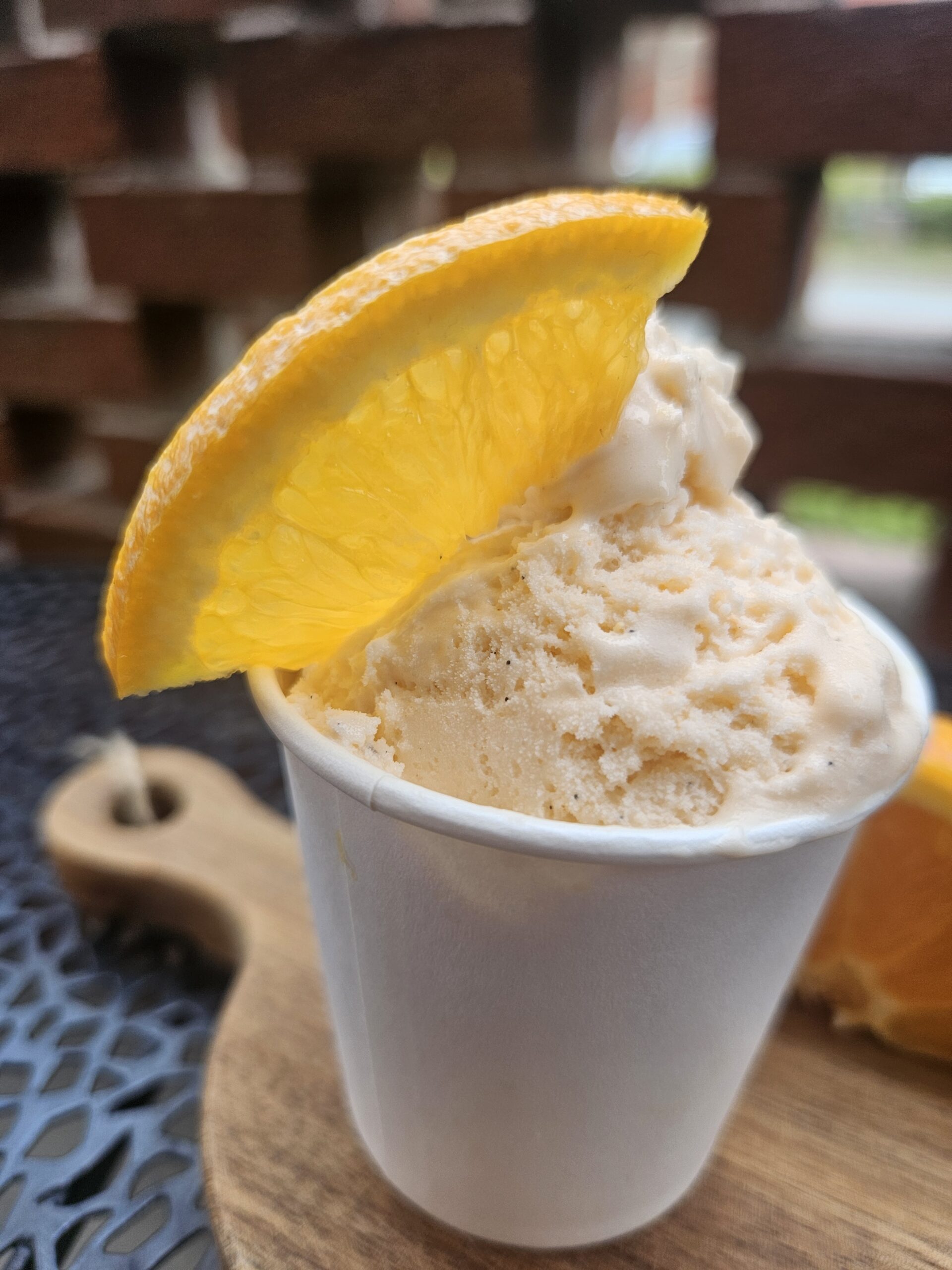 Orange Creamsicle Gelato